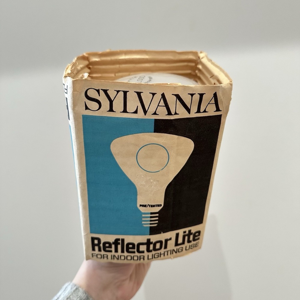 VTG New NOS Sylvania Reflector Light Bulb Indoor Light Pamida 90s